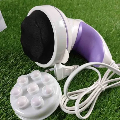 MANIPOL Body Massager ? Electric Handheld Slimming & Pain Relief Massage Machine (3 Attachments) ? Buy at Sahulatkart.com - Image 3