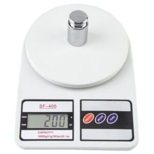 Digital Kitchen Weight Scale 1g to 10kg ? High Precision Food Weighing Machine (SF-400) ? Buy at Sahulatkart.com