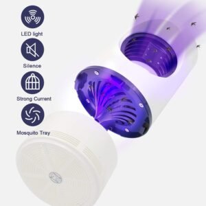 Big Size Electronic Mosquito Killer Lamp ? UV LED Trap With Suction Fan ? USB Powered Insect Catcher ? Buy at Sahulatkart.com