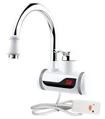 Tankless Electric Instant Hot Water Heater Faucet with LED Display ? 3000W Fast Heating Kitchen Tap ? Buy at Sahulatkart.com - Image 4
