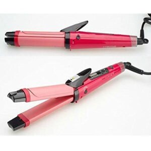 Nova 2-in-1 Hair Straightener & Curler Iron ? Model NH-2009 ? Ceramic Coating Quick Heat Styler ? Buy at Sahulatkart.com