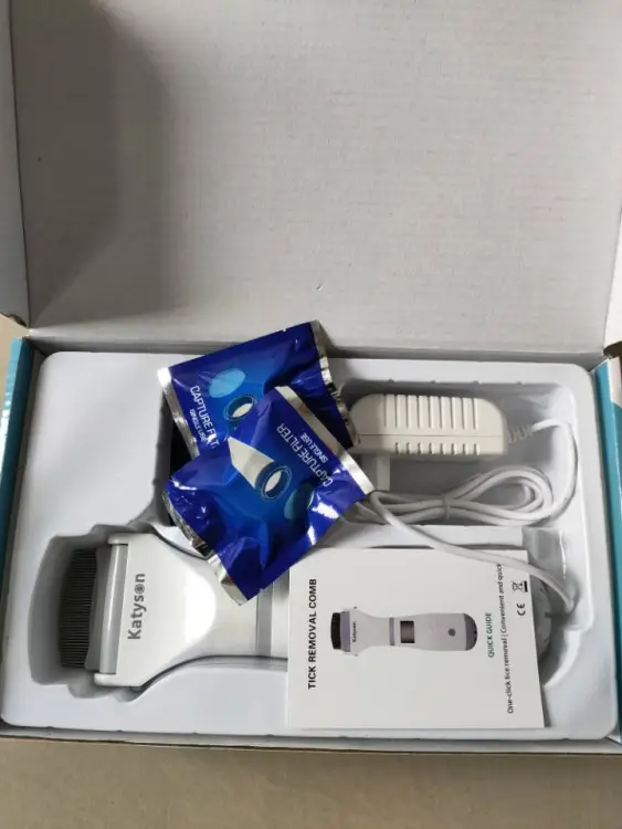 Electric Pet Flea & Lice Comb ? Battery Operated Dog & Cat Grooming Tool ? Instant Flea Killer Brush ? Buy at Sahulatkart.com - Image 2