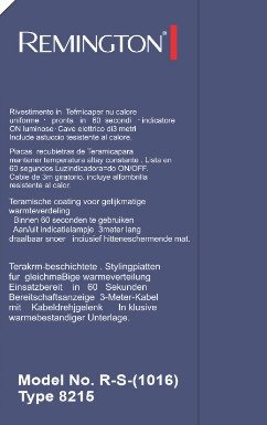 Remington Professional Silk Rebounding Hair Straightener (Type 8215) ? Advanced Silk Ceramic Flat Iron 908?F ? Buy at Sahulatkart.com - Image 3