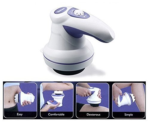 MANIPOL Body Massager ? Electric Handheld Slimming & Pain Relief Massage Machine (3 Attachments) ? Buy at Sahulatkart.com - Image 4