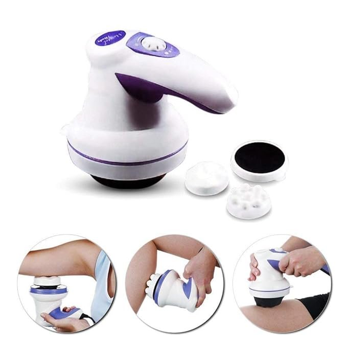 MANIPOL Body Massager ? Electric Handheld Slimming & Pain Relief Massage Machine (3 Attachments) ? Buy at Sahulatkart.com - Image 5