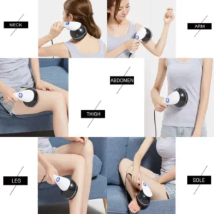 4 in 1 Fascial Fitness Chargeable Massager ? Rechargeable Handheld Body Slimming & Muscle Relief Machine (PL-664) ? Buy at Sahulatkart.com