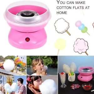 Electric Cotton Candy Maker Machine ? DIY Candy Floss Maker With Free Watch ? Kids Party Gadget (Random Color) ? Buy at Sahulatkart.com