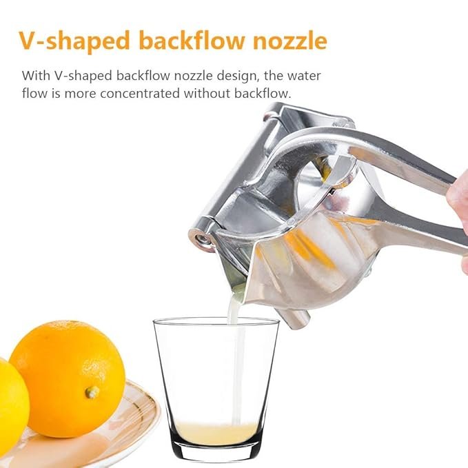 Heavy Duty Manual Fruit Juicer ? Aluminium Alloy Hand Press Lemon, Orange & Pomegranate Squeezer ? Buy at Sahulatkart.com - Image 5
