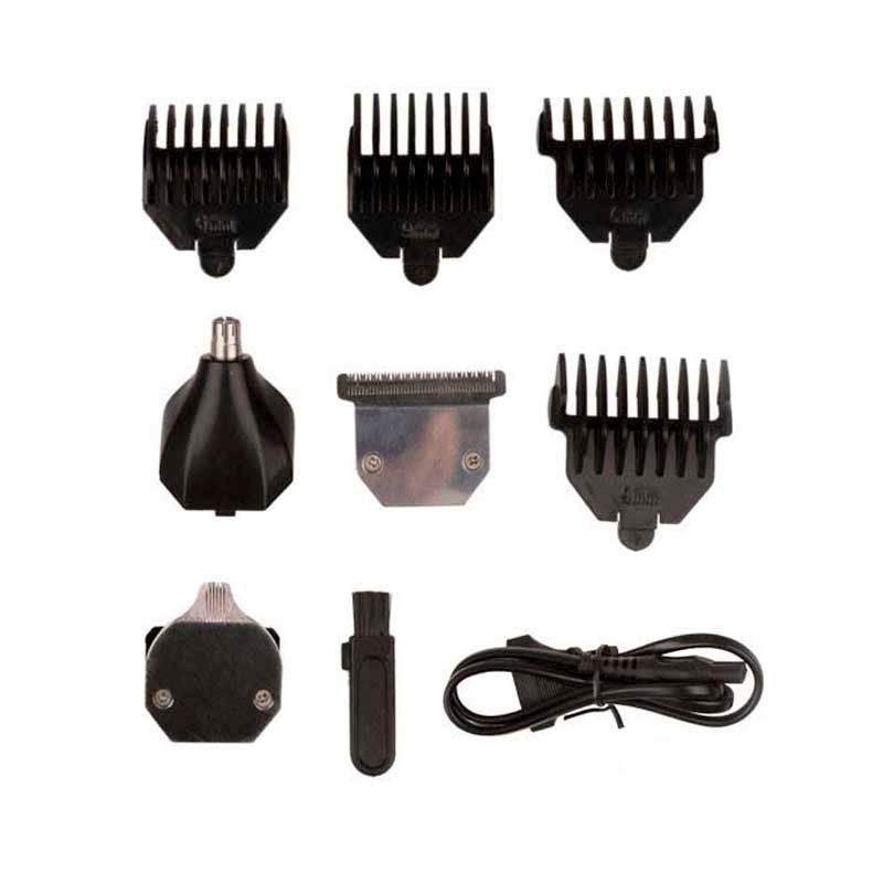 Nikai NK-1828 5-in-1 Rechargeable Grooming Kit ? Electric Hair, Beard & Nose Trimmer Set ? Buy at Sahulatkart.com