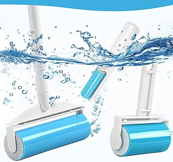 Reusable Washable Sticky Lint Roller ? Pet Hair Remover & Dust Picker Brush ? Portable Folding Cleaner ? Buy at Sahulatkart.com - Image 2