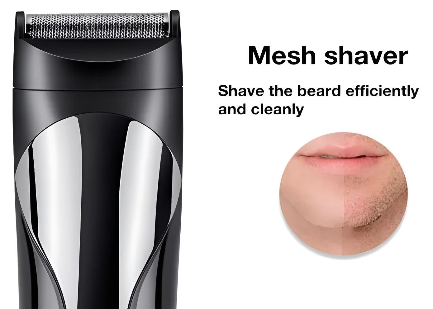 Shinon SH-1711 6-in-1 Multi Grooming Kit ? Rechargeable Hair, Beard, Nose & Body Trimmer Set (Random Color) ? Buy at Sahulatkart.com