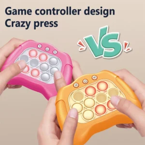 Quick Push Game Console ? Electronic Pop It Fidget Toy With 30 Levels & Lights ? Speed & Memory Game ? Buy at Sahulatkart.com