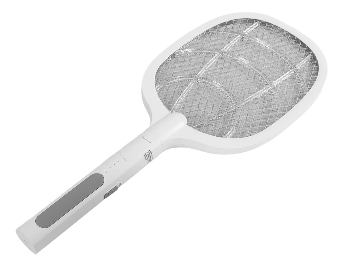 2-in-1 Rechargeable Electric Mosquito Killer Racket ? USB Fly Swatter & UV Lamp Trap (2000mAh) ? Buy at Sahulatkart.com - Image 4