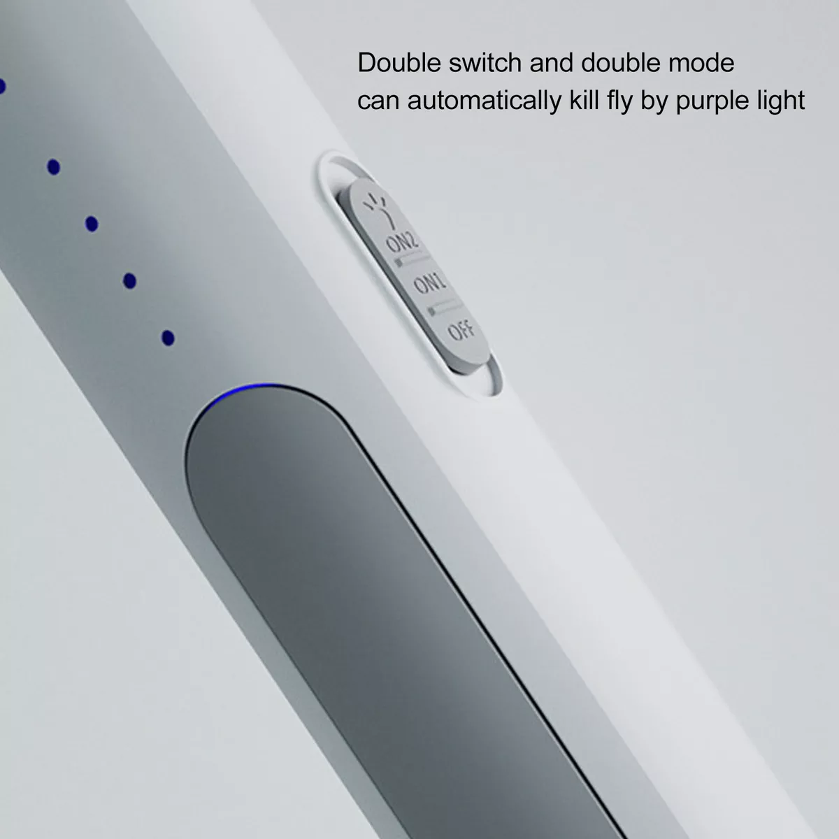 2-in-1 Rechargeable Electric Mosquito Killer Racket ? USB Fly Swatter & UV Lamp Trap (2000mAh) ? Buy at Sahulatkart.com - Image 2