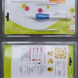 Magic Embroidery Punch Needle Pen Set ? DIY Stitching Tool With 3 Interchangeable Needles ? Buy at Sahulatkart.com