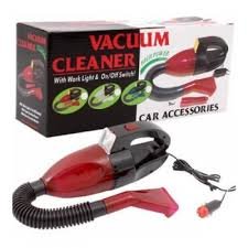 Handy Mini Car Vacuum Cleaner 12V ? Portable High Power Wet & Dry Auto Duster With Work Light ? Buy at Sahulatkart.com