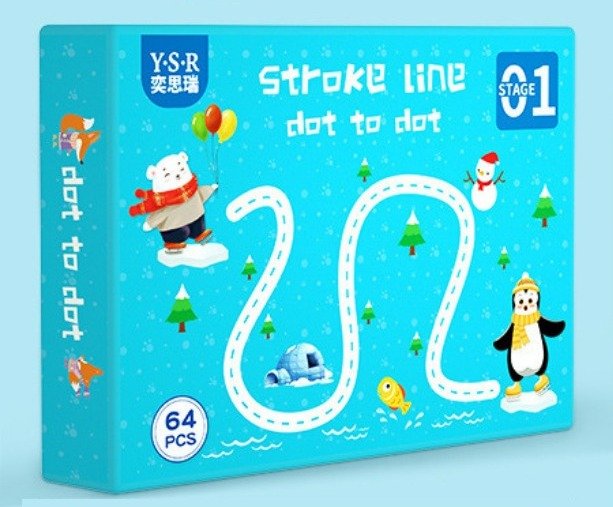 Magical Tracing Workbook For Kids (Stage 1 - 64 Pages) ? Dubai Imported Stroke Line & Dot-to-Dot Practice Book ? Buy at Sahulatkart.com - Image 2