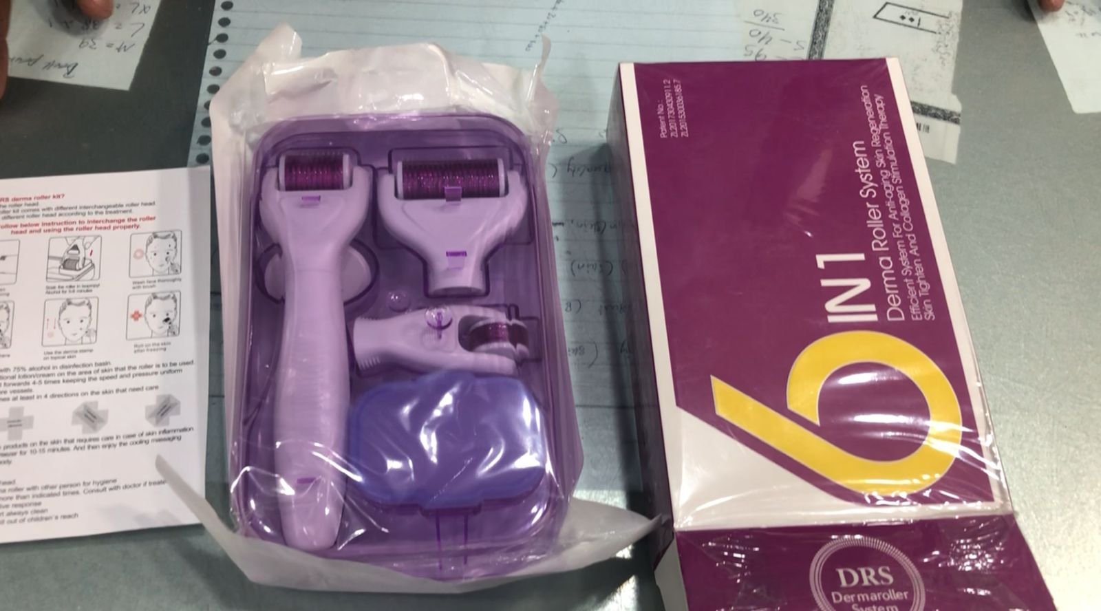 6 in 1 Derma Roller System ? Professional Microneedle Skin Care Kit For Face & Body ? Anti-Aging & Scar Repair ? Buy at Sahulatkart.com - Image 4