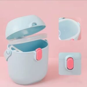 Baby Formula Dispenser Container ? Portable Airtight Milk Powder & Snack Box With Spoon (Random Color) ? Buy at Sahulatkart.com