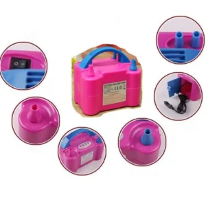 Electric Balloon Pump (Single Nozzle) ? Portable High-Power Air Inflator For Party Decor ? Buy at Sahulatkart.com