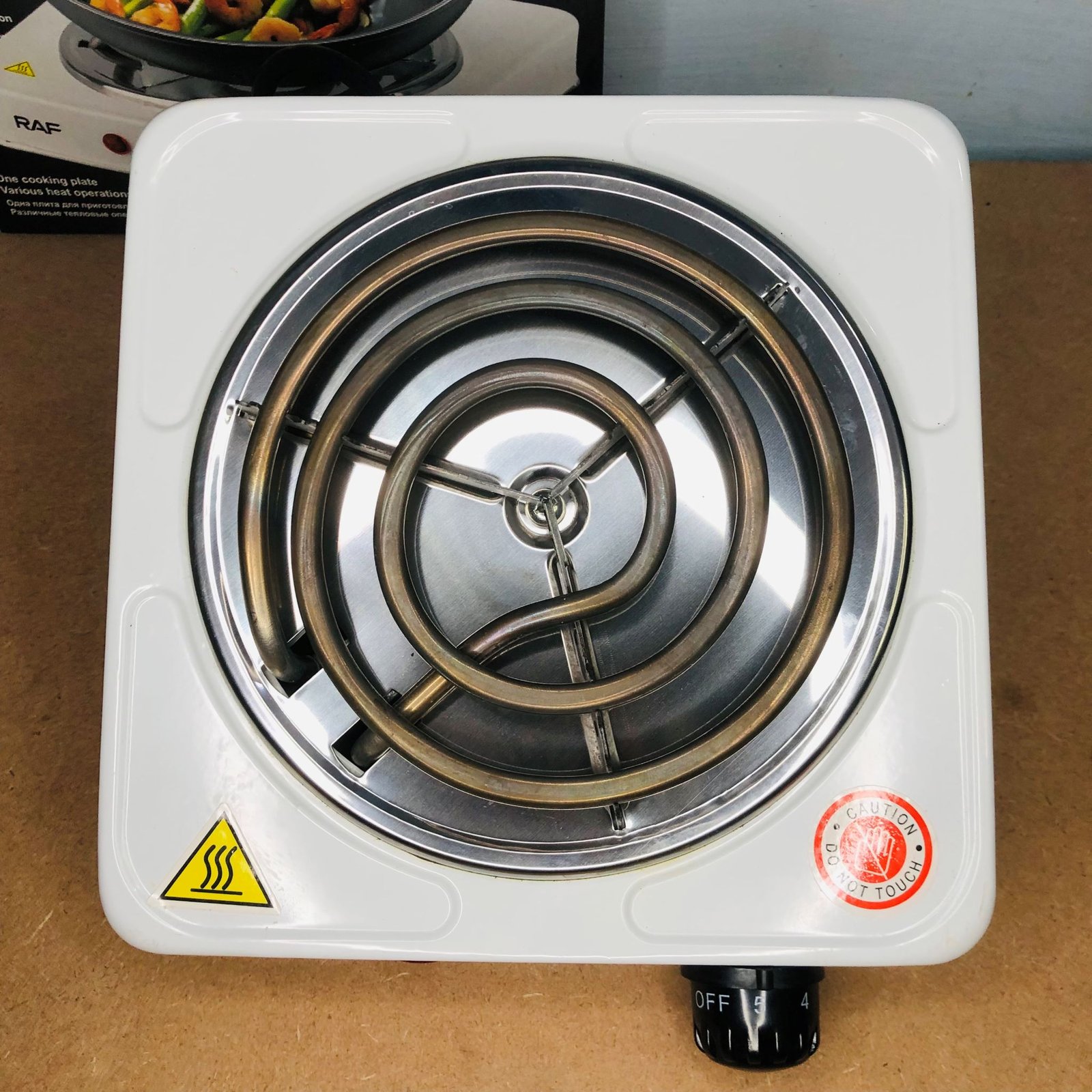 Electric Hot Plate Single Burner Stove 1000W ? Portable Coil Cooker & Electric Cholha ? Buy at Sahulatkart.com
