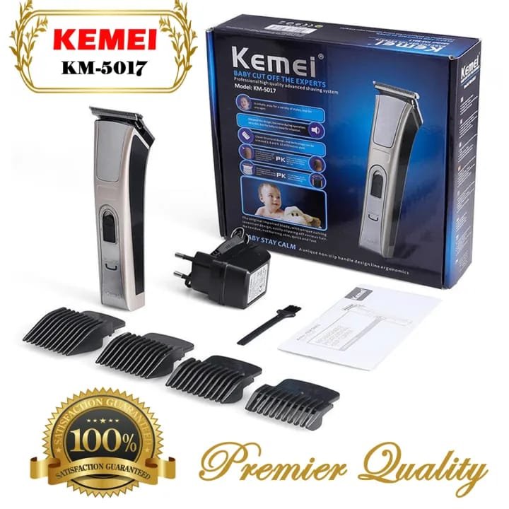 Kemei Rechargeable Electric Hair Clipper & Trimmer ? Cordless Baby Hair Cutter & Men?s Beard Grooming Kit ? Buy at Sahulatkart.com