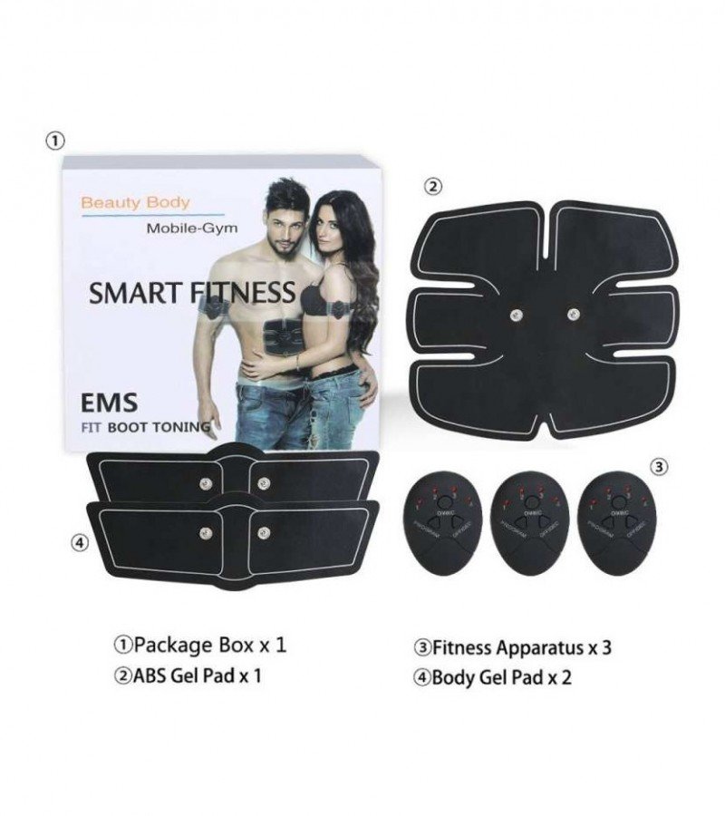 Beauty Body Mobile Gym Smart Fitness EMS Fit Boot Toning ? 6 Pack Abs Stimulator & Muscle Trainer ? Buy at Sahulatkart.com - Image 2