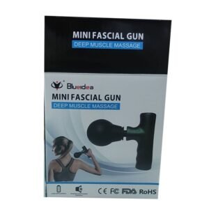 Black Mini Fascial Gun ? Deep Muscle Massager & Portable Vibration Therapy Gun ? USB Rechargeable ? Buy at Sahulatkart.com