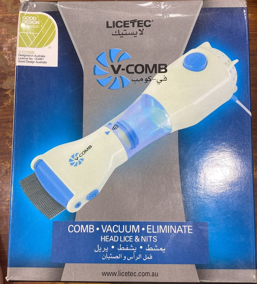 Electric V-Comb Anti Lice Machine ? Chemical Free Vacuum Head Lice & Nit Remover (With Box) ? Buy at Sahulatkart.com - Image 3
