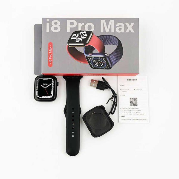 i8 Pro Max Smart Watch Series 8 Style ? Bluetooth Calling & Health Monitor (Random Color) ? Buy at Sahulatkart.com - Image 2