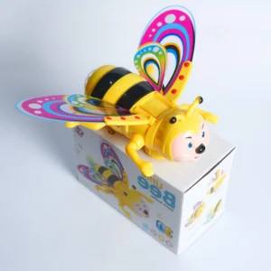 Battery Operated Musical Crawling Bee Toy ? 360? Rotating Bump & Go Light Up Toy ? Buy at Sahulatkart.com