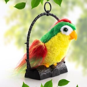 Talk Back Talking Parrot Toy ? Repeats Speech & Flaps Wings ? Interactive Educational Pet For Kids ? Buy at Sahulatkart.com