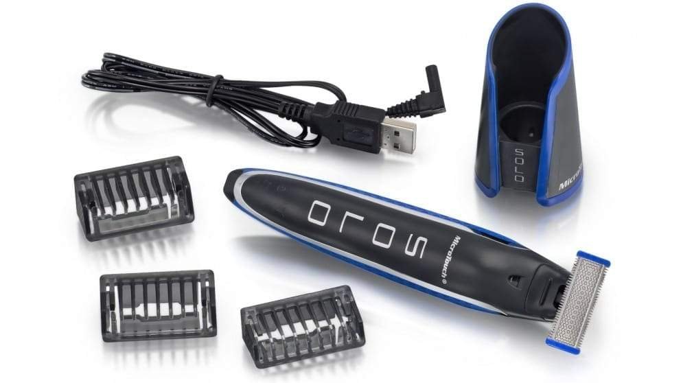 Micro Touch Solo Rechargeable Shaver & Trimmer ? All-in-One Beard Groomer, Edger & Body Hair Remover ? Buy at Sahulatkart.com - Image 3