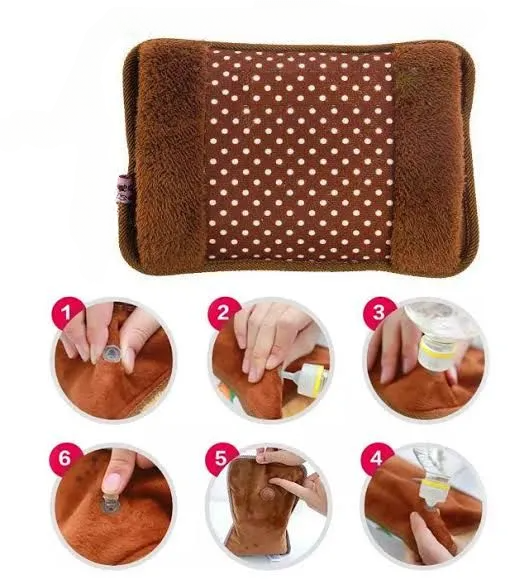 Electric Rechargeable Hot Water Bag & Heating Pad ? Instant Pain Relief & Hand Warmer (Random Color) ? Buy at Sahulatkart.com - Image 3