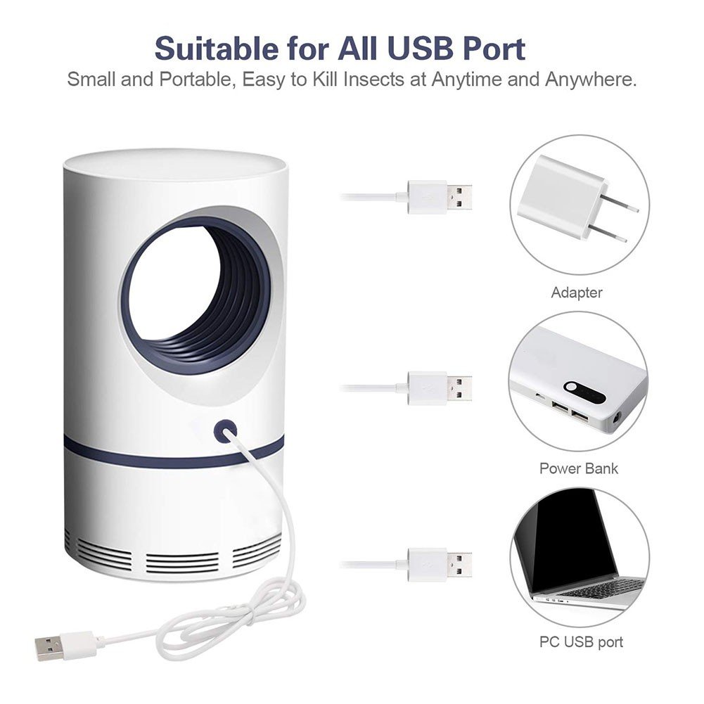 Electronic Mosquito Killer - UV LED Mosquito Trap Lamp - Image 2