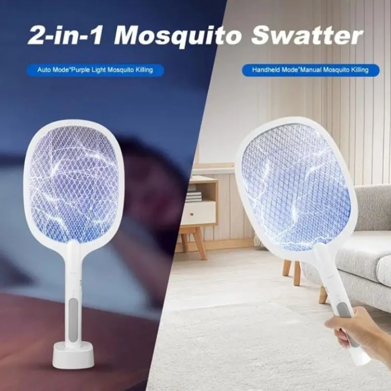 Nova USB Rechargeable Mosquito Racket | ME-903 Model | | Electric Insect Killer Swatter | For Indoor & Outdoor Use - Image 2