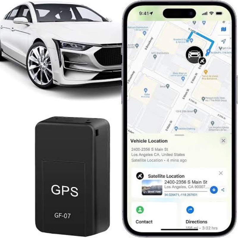 Mini Magnetic GPS Tracker with Real-Time Location, Voice & Route Recording - Image 7