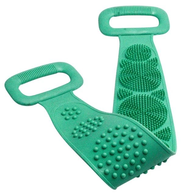 Magic Silicone Brushes Bath Towels | Rubbing Back Mud Peeling Body Massage Shower Extended | Scrubber Skin Clean Brushes Bathroom - Image 4