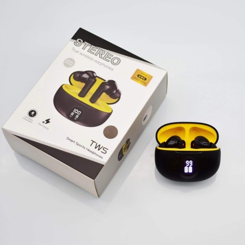 M04 TWS Wireless Earbuds Bluetooth 5.3 | LED Display | Bass Sound & Fast Charging - Image 8