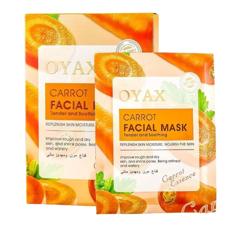 Pack of 2 | Beauty Skin Carrot Sheet Mask | Moisturizing, Brightening & Nourishing Facial Mask - Image 5