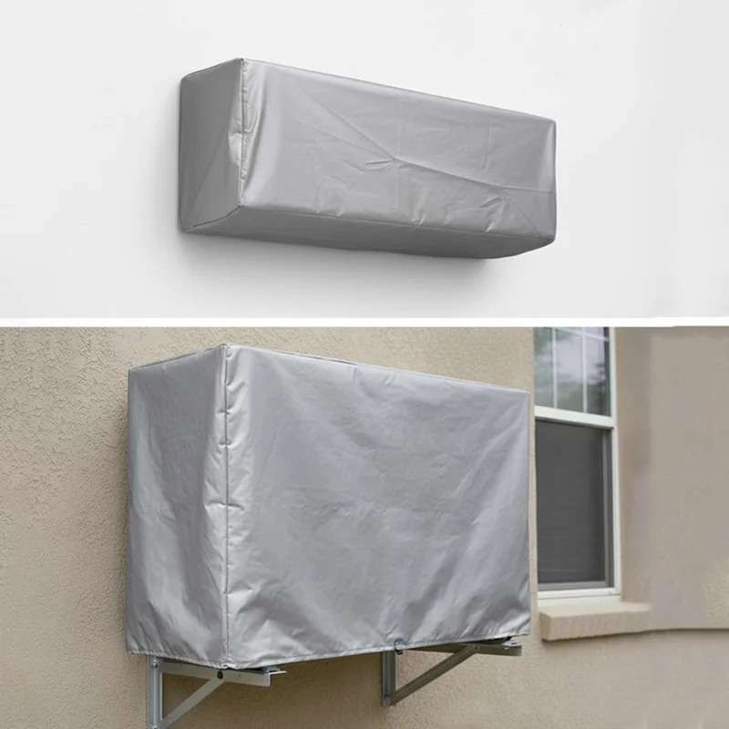 Dust Proof AC Cover Set for 1 Ton | Non-Waterproof Non-Woven Fabric | Indoor & Outdoor Protection (2 Pcs) - Image 2