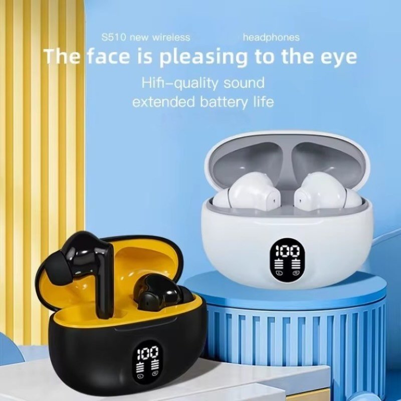 M04 TWS Wireless Earbuds Bluetooth 5.3 | LED Display | Bass Sound & Fast Charging - Image 7