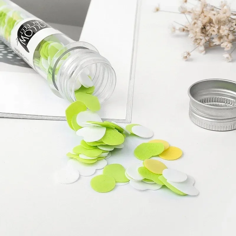Portable Disposable Soap Paper Flakes in Flower Tube Bottle | Travel-Friendly Handwashing Sheets for Outdoor & Daily Use - Image 2