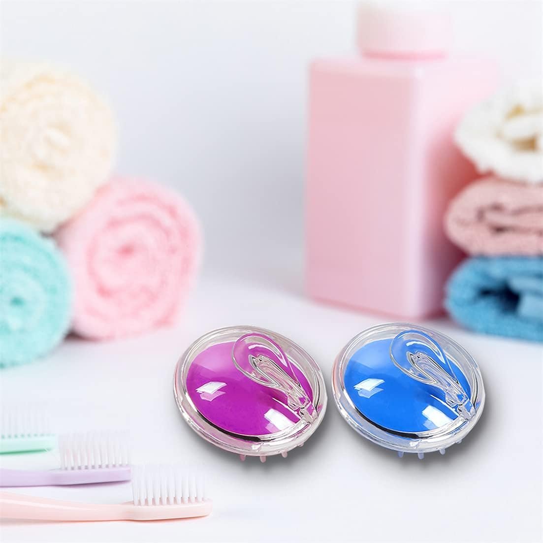 Head Scalp Massage & Shampoo Brush | Soft Silicone Bath Brush | Deep Cleansing & Relaxing Scalp Care | Random Colors - Image 7
