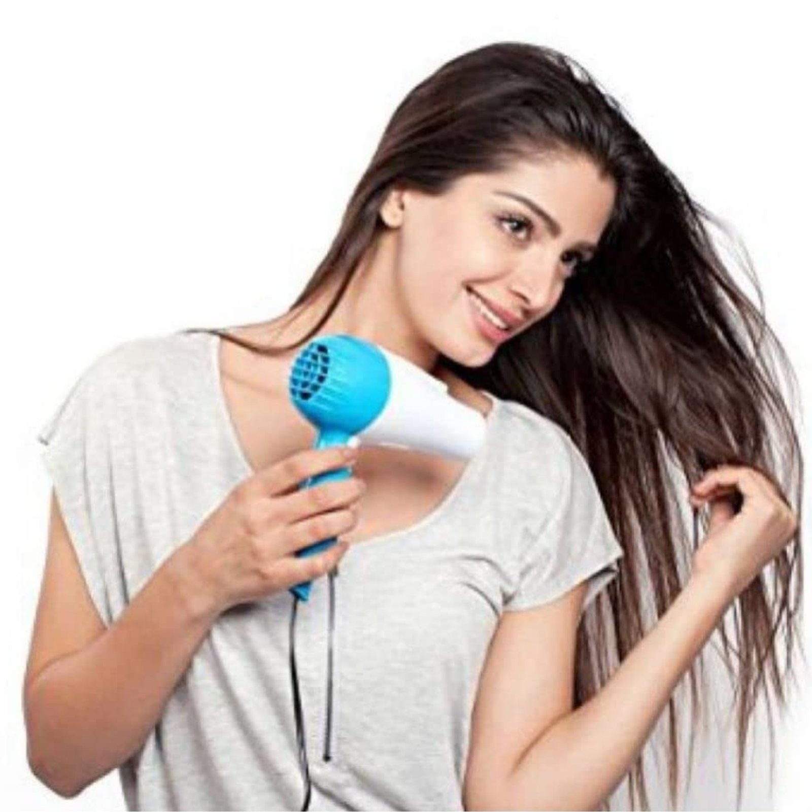 Nova NV-1290 Foldable Hair Dryer | 1000W Hot Air Styling & Quick Drying Machine - Image 6