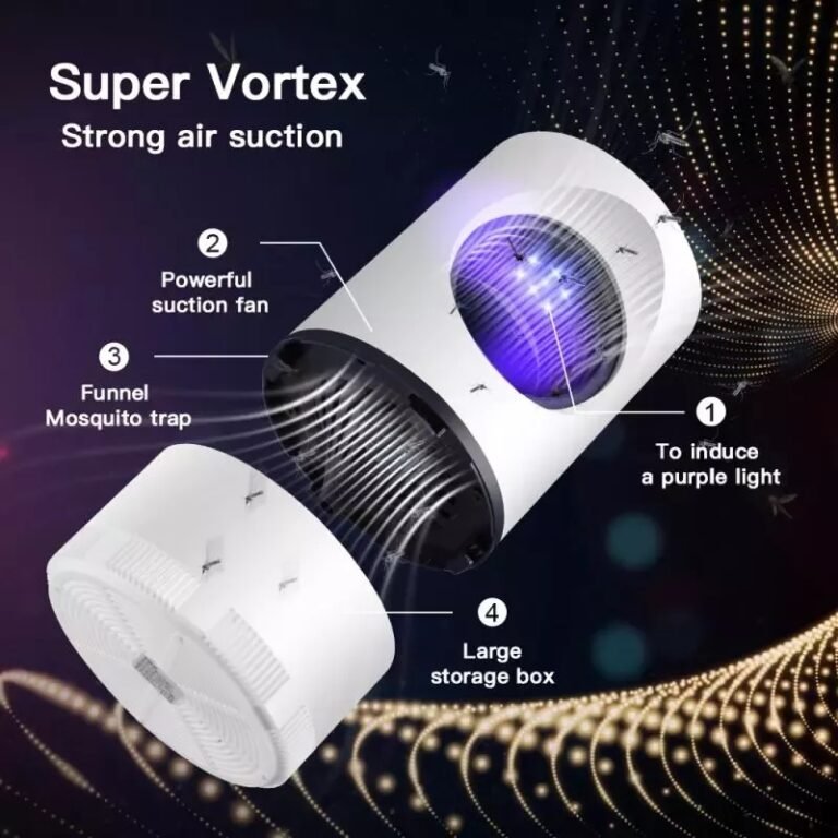 Portable USB Mosquito Killer Lamp | Safe, Silent & Chemical-Free Insect Trap for Home & Travel - Image 7