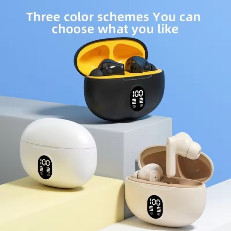 M04 TWS Wireless Earbuds Bluetooth 5.3 | LED Display | Bass Sound & Fast Charging - Image 4
