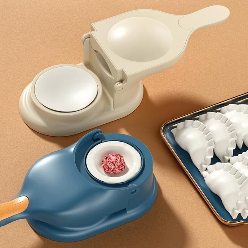 2-in-1 Dumpling & Samosa Maker | Mini Manual Tortilla & Dough Press | Random Colors - Image 5