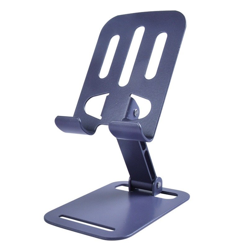 Multi-Angle 360° Rotating Metal Phone & Tablet Stand | Foldable, Universal & Elegant - Image 2