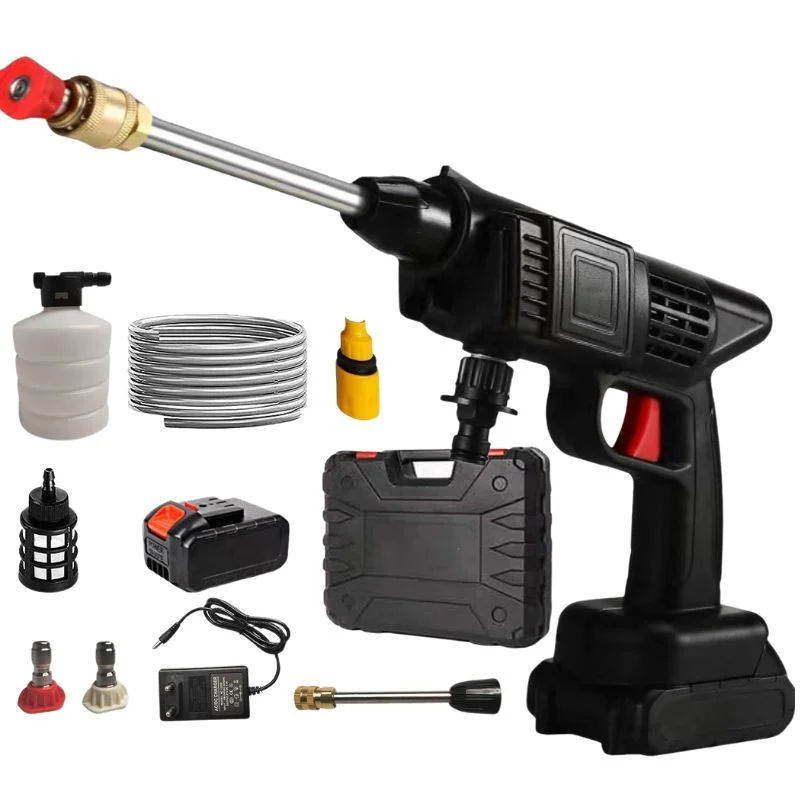 Automatic Cordless Car Wash Spray Gun 48V Pakistan | Wireless High Pressure Foam Jet Washer - Image 5